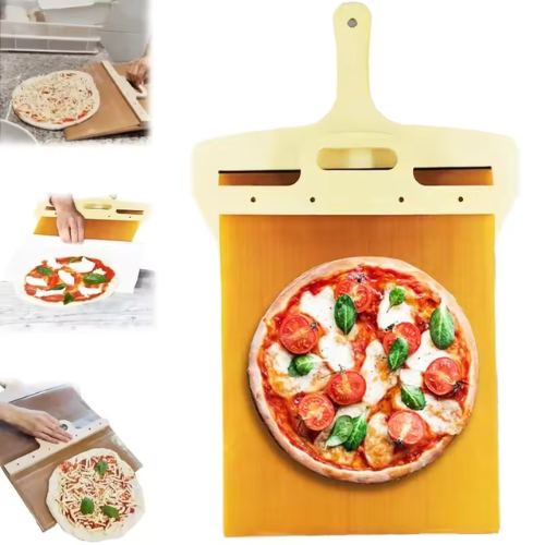 Sliding Pizza Peel™ - Tabla recoge pizzas.